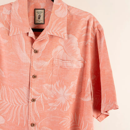 Camisa hawaiana rosado (M) Jamaica Jaxx