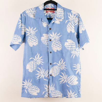 Camisa estampada azul (S) RJC