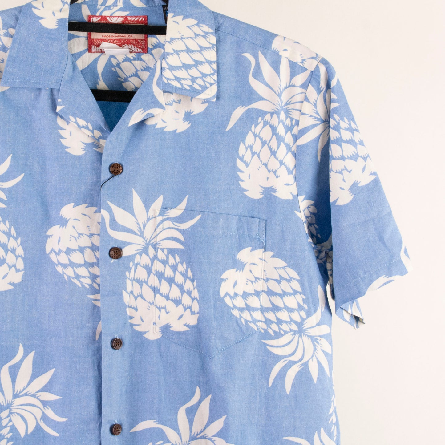 Camisa estampada azul (S) RJC