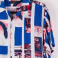 Camisa hawaiana blanca (L) No boundaries