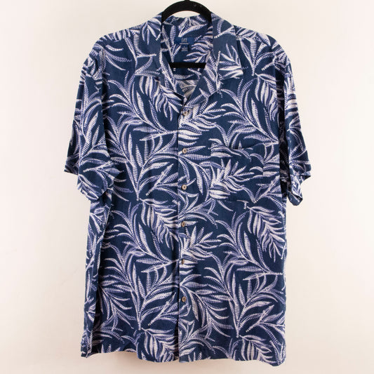 Camisa estampada azul ( L) George