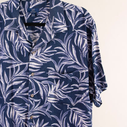 Camisa estampada azul ( L) George