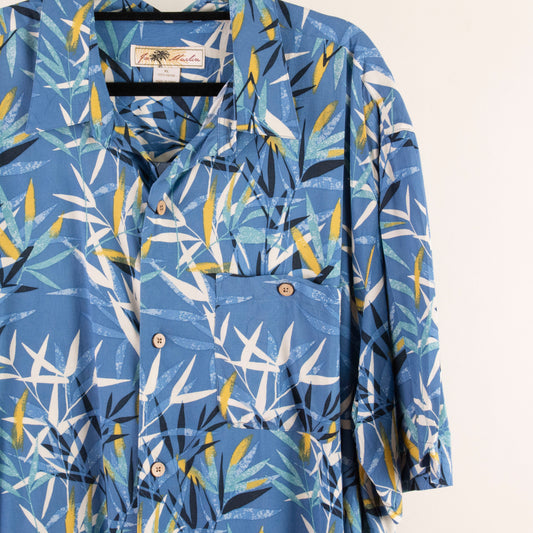 Camisa estampada azul (XL) Joe Marlin