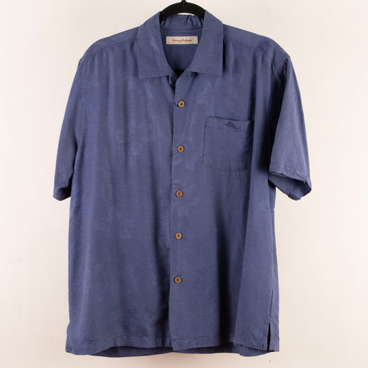 Camisa hawaiana azul (M) Tommy Bahama