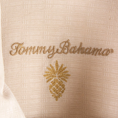 Camisa hawaiana beige (L) Tommy Bahama