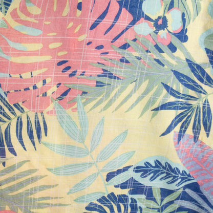 Camisa hawaiana azul (XL) IZOD