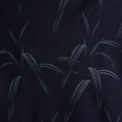 Camisa estampada azul marino (M) Campia