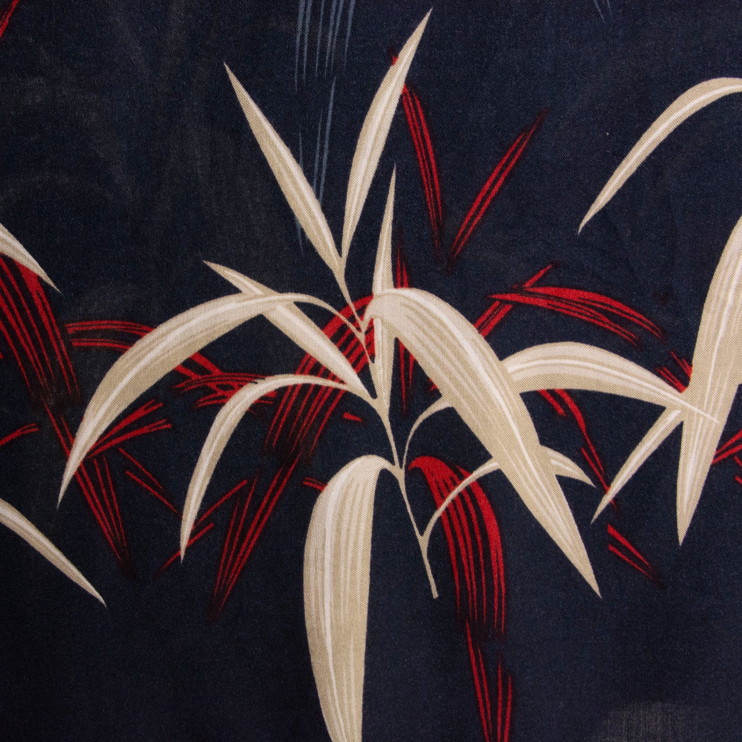 Camisa estampada azul marino (M) Campia