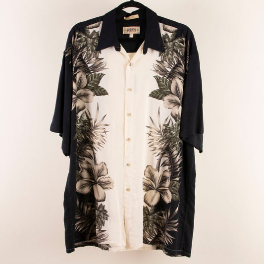 Camisa hawaiana beige (L) Campia