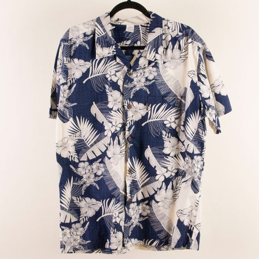 Camisa hawaiana azul (L) Palnwave Hawaii