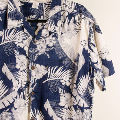 Camisa hawaiana azul (L) Palnwave Hawaii