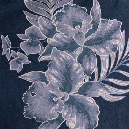 Camisa hawaiana azul (L) American Eagle