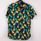 Camisa hawaiana azul piñas (L) J. Crew