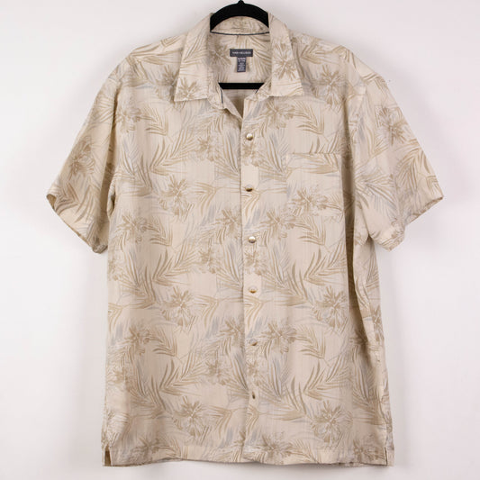 Camisa hawaiana beige (XL) Van Heusen
