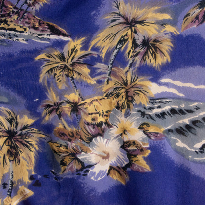 Camisa hawaiana azul (L) Jack Hollywood