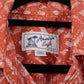 Camisa estampada naranja (M) American E