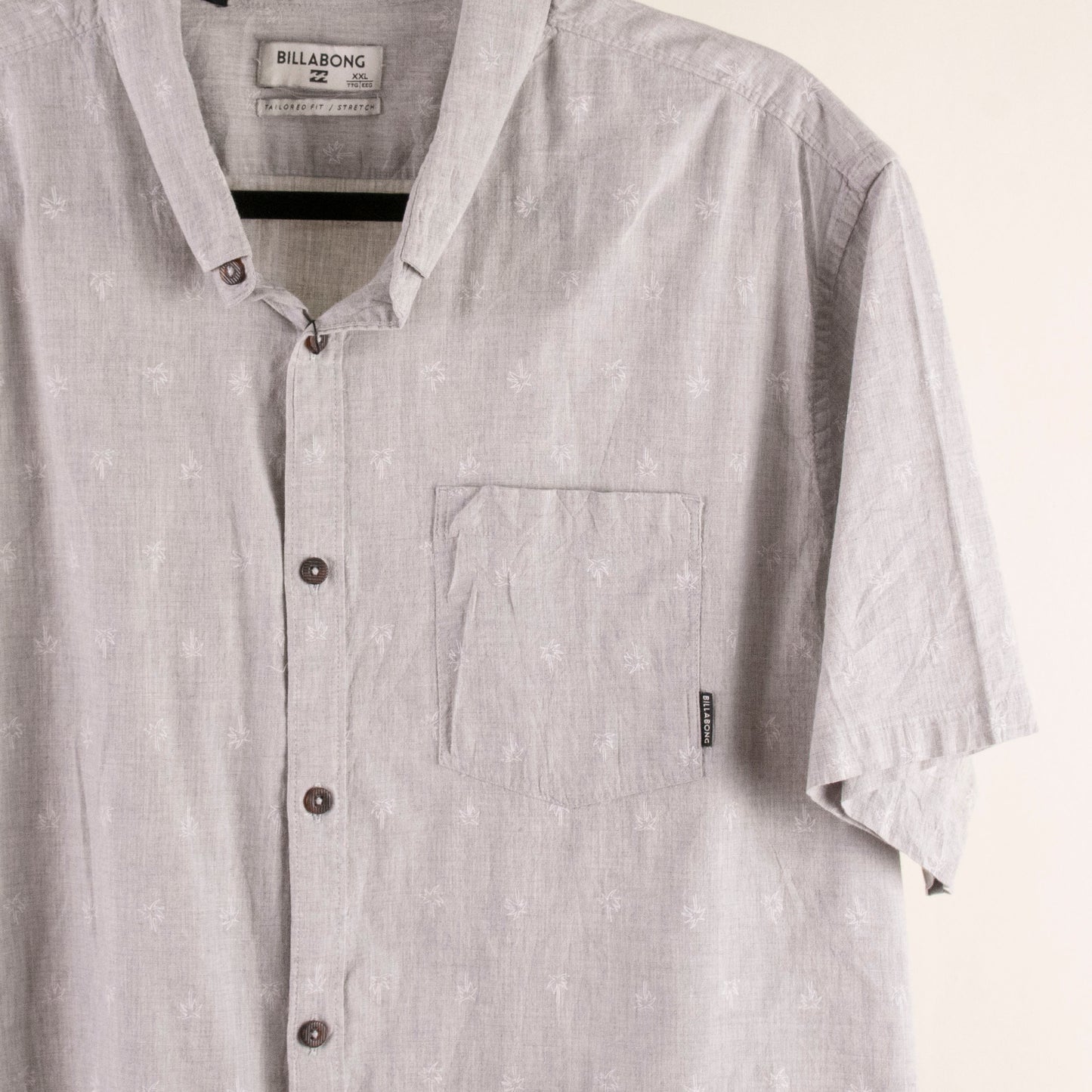 Camisa estampada gris (2XL) Billabong