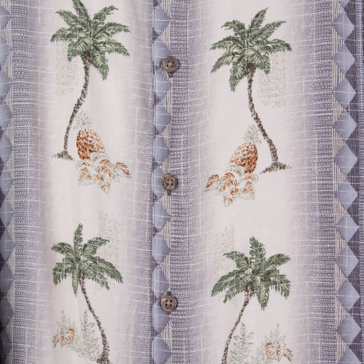 Camisa hawaiana gris (2XL) Campia