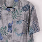 Camisa hawaiana gris (L) Croft&Barrow