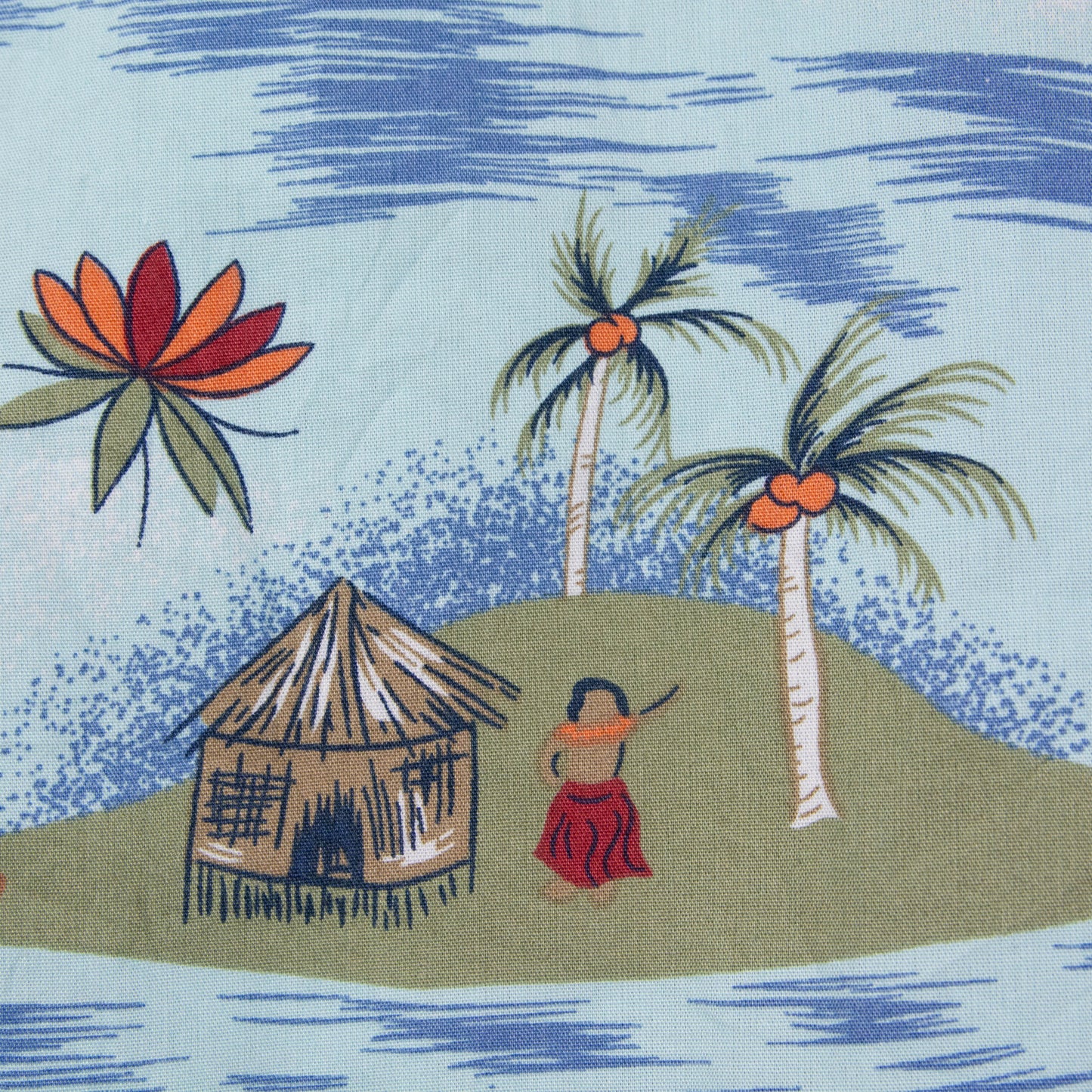 Camisa hawaiana azul (L) Levi's