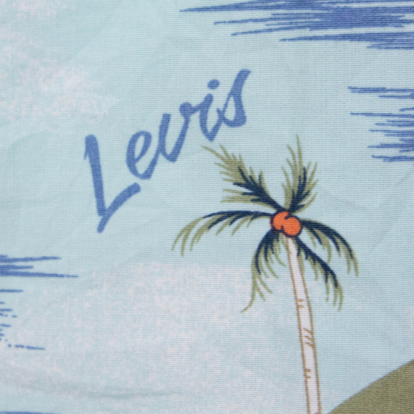 Camisa hawaiana azul (L) Levi's