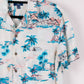 Camisa hawaiana blanco (S) George