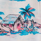 Camisa hawaiana blanco (S) George