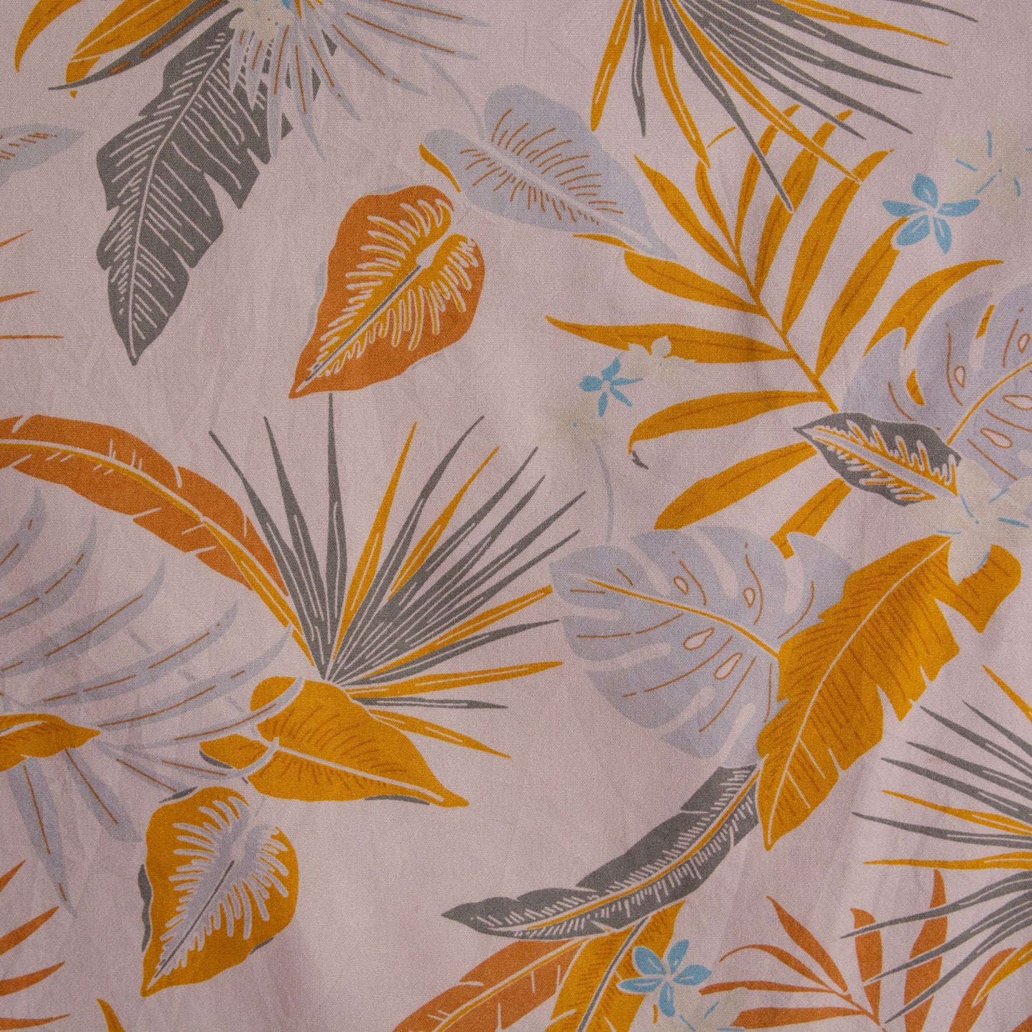 Camisa hawaiana (M) Denim & Flower