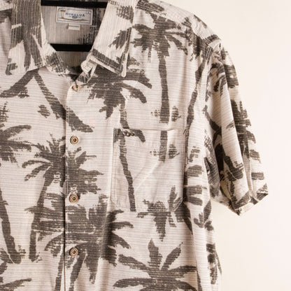 Camisa estampada beige (L) Honolua