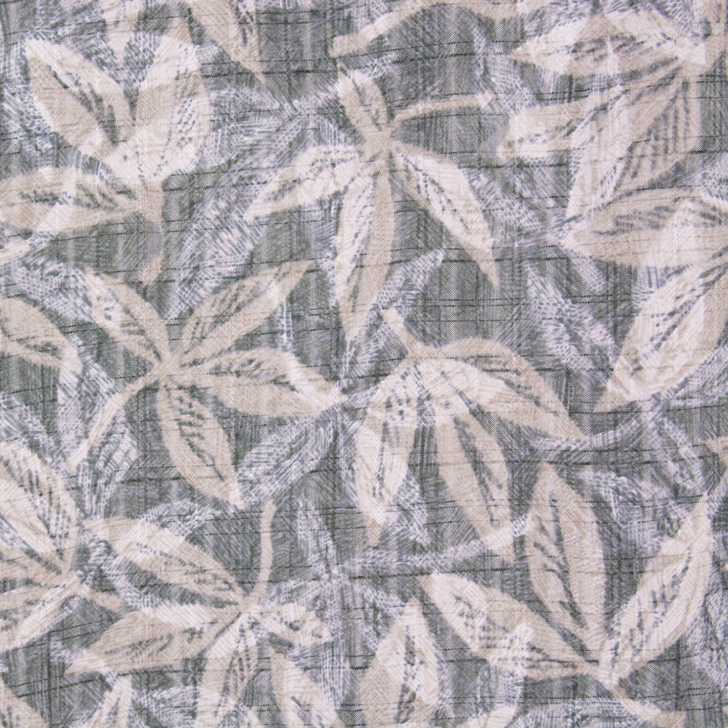 Camisa hawaiana gris (L) Van Heusen