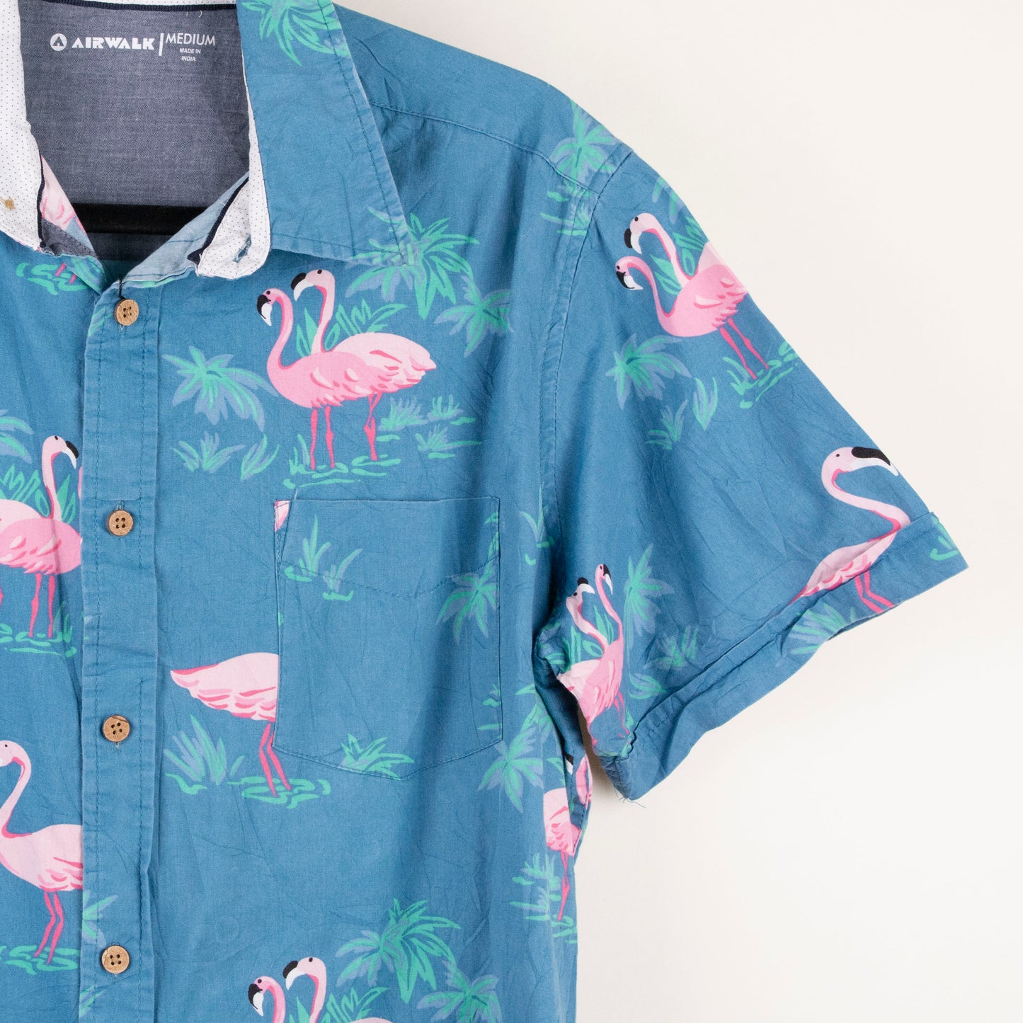 Camisa hawaiana azul (M) Airwalk
