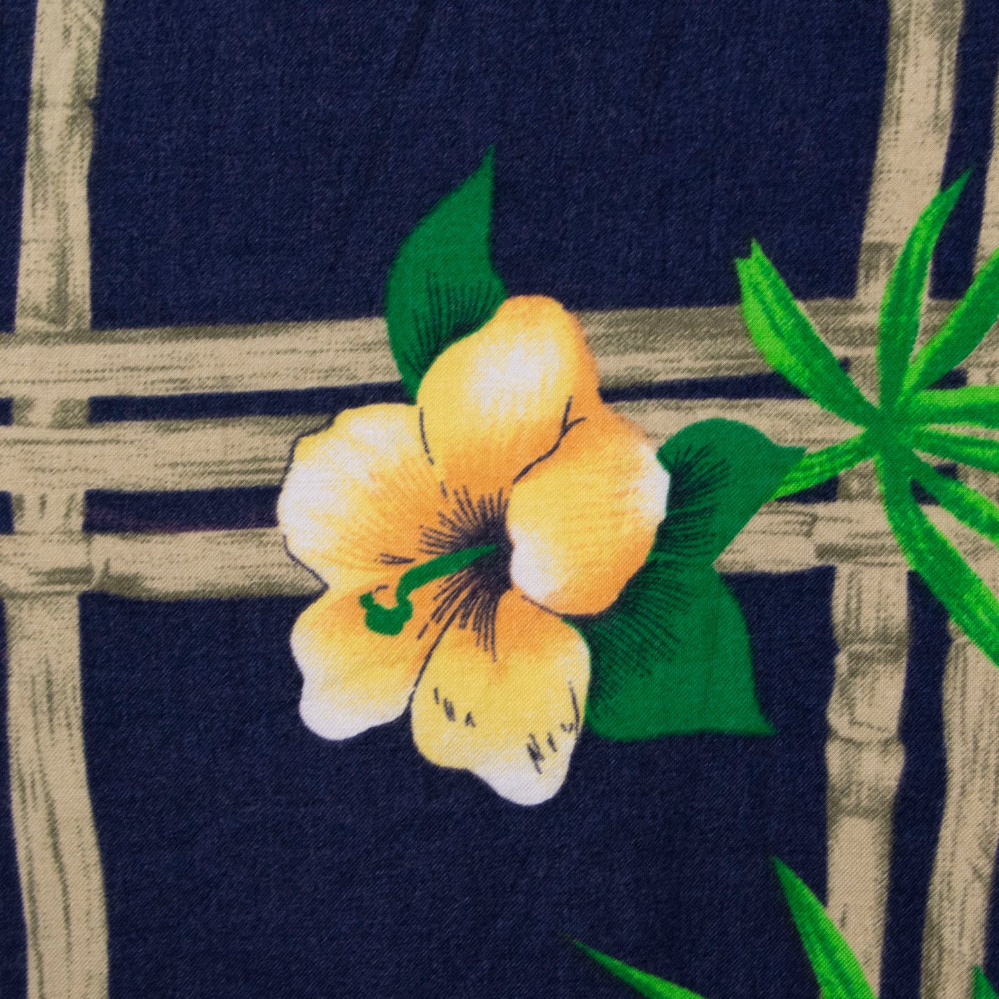 Camisa hawaiana azul (M) Puritan