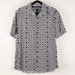 Camisa estampada gris (XL) River Island