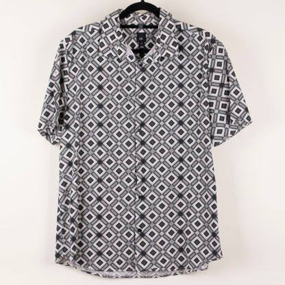 Camisa estampada gris (XL) River Island