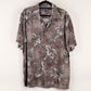 Camisa hawaiana café (L) Croft&Barrow