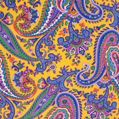 Camisa estampada amarillo (XL) Alan Flusser