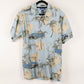 Camisa hawaiana azul (L) Newport Blue