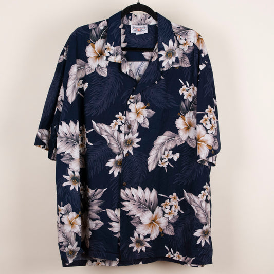 Camisa hawaiana azul (3XL) Pacific Legend