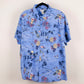 Camisa hawaiana azul (2XL) Haggar