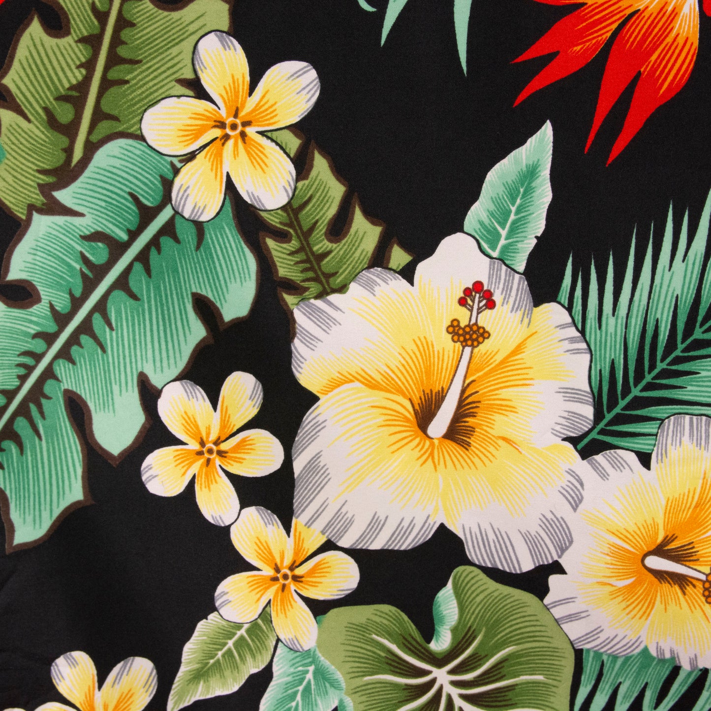 Camisa hawaiana negro (XL) Lvisl