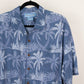 Camisa hawaiana azul (L) Bermuda Bay