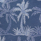 Camisa hawaiana azul (L) Bermuda Bay