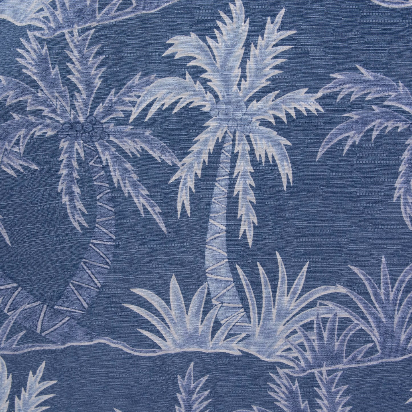 Camisa hawaiana azul (L) Bermuda Bay