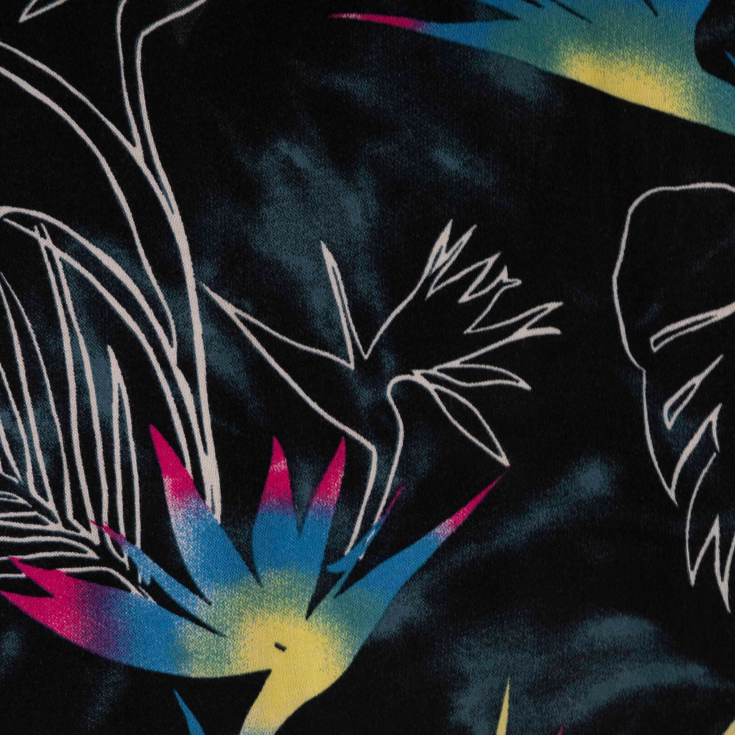 Camisa Hawaiana Negro (XL) Original Use