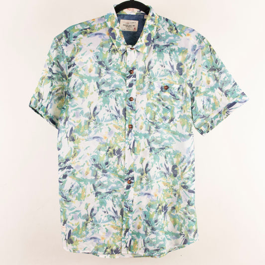 Camisa estampada blanco (M) 7 Diamonds