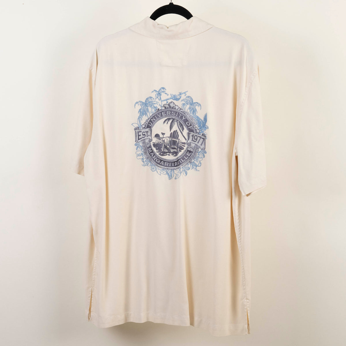 Camisa Hawaiana Beige (L) Margarita Ville