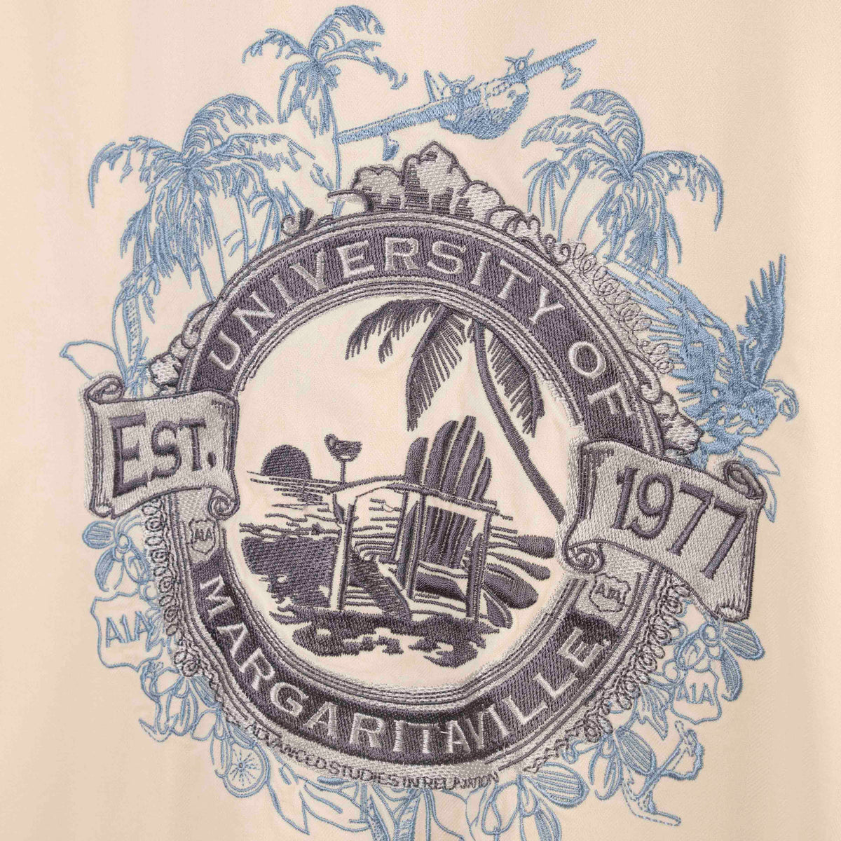 Camisa Hawaiana Beige (L) Margarita Ville