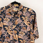 Camisa hawaiana negro (M) Campia