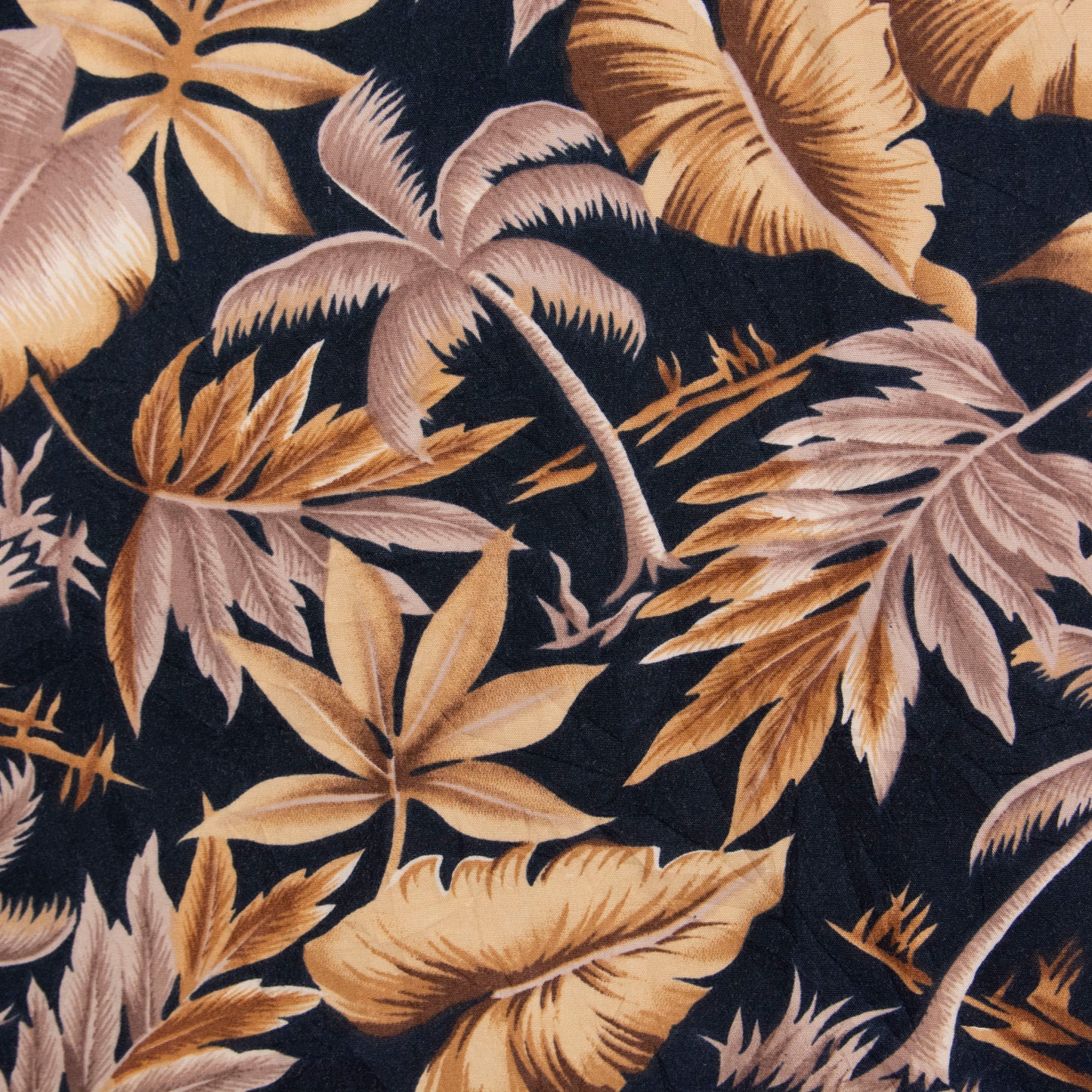 Camisa hawaiana negro (M) Campia