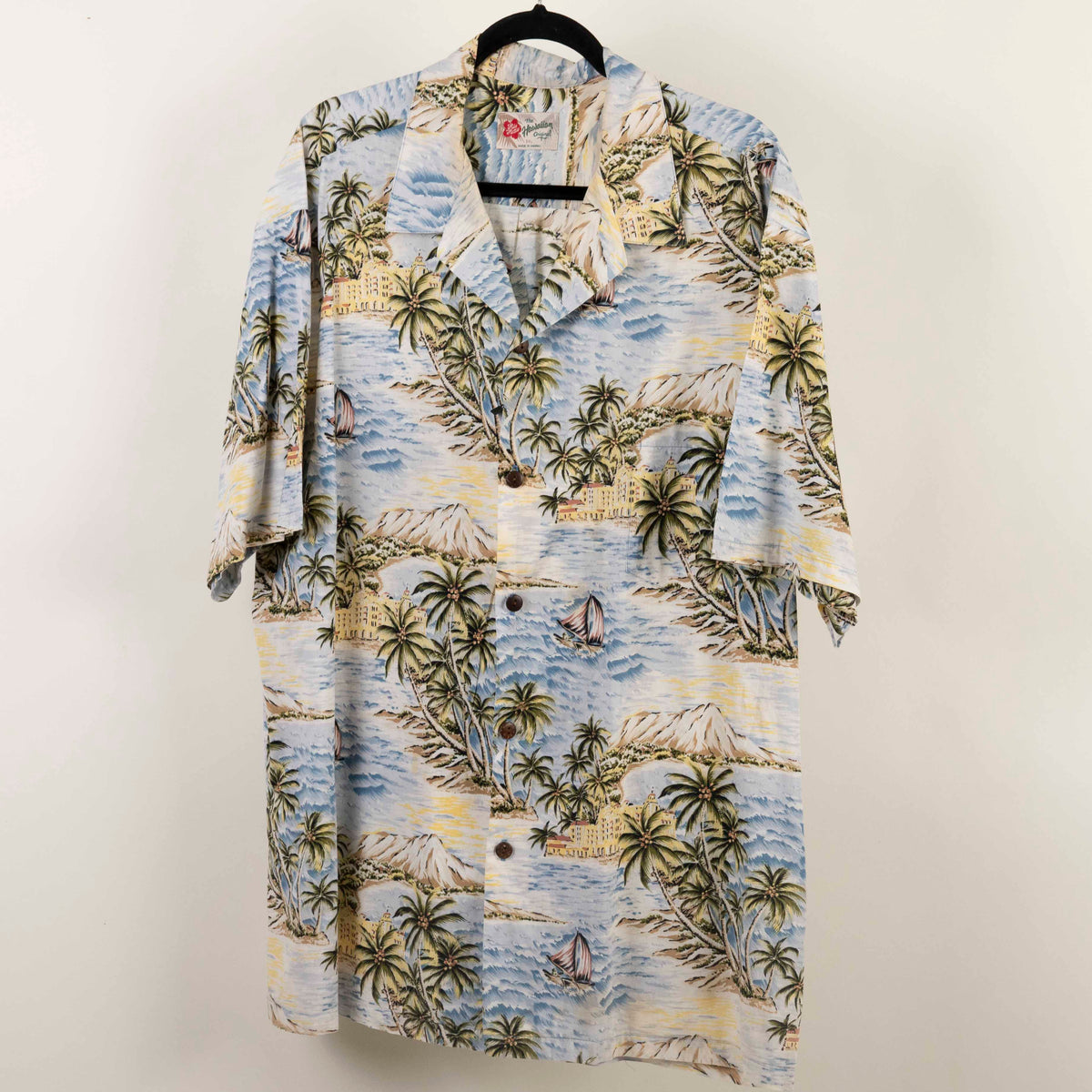 Camisa Hawaiana Azul (3XL) The Hawaiian Original